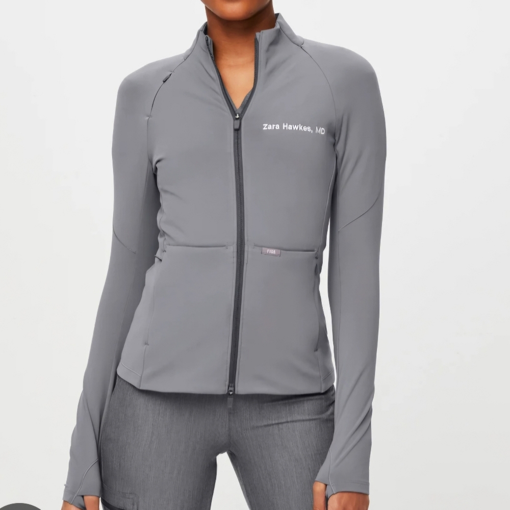 Women's Figs On-Shift ContourKnit Jacket. 